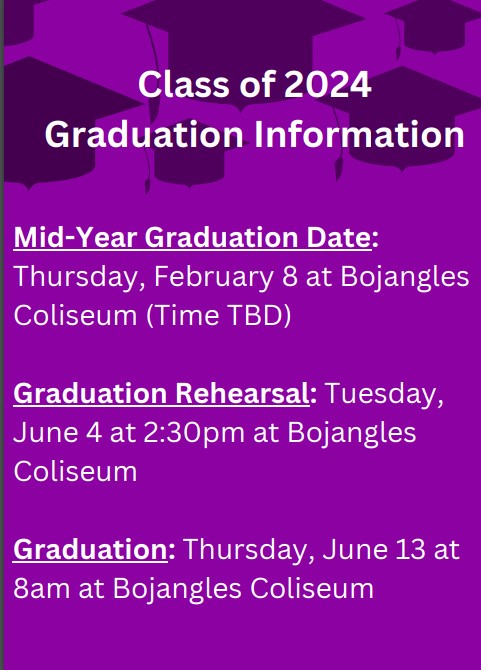  Graduation Dates
